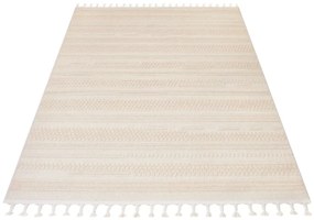 Béžový koberec v minimalistickom dizajne Rio Loop Šírka: 200 cm | Dĺžka: 300 cm