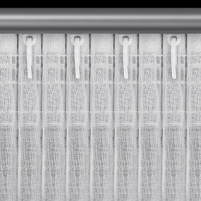 ZÁCLONA NA PÁSKE REBECCA 350X250 CM KRÉMOVÁ