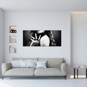 Obraz - Nádherná žena (120x50 cm)