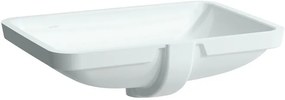 Laufen Pro S umývadlo 52.5x40 cm obdĺžnik podpultové umývadlo biela H8119600001091