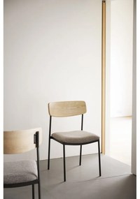 Jedálenská stolička v béžovo-prírodnej farbe v súprave 2 ks Maymont – Rowico