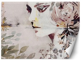 Gario Fototapeta Žena - abstraktné maľované akvarelom Materiál: Vliesová, Rozmery: 200 x 140 cm
