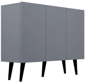 Komoda 120 Toronto Šedý Chinchilla