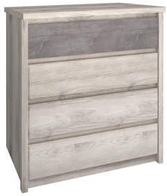 Komoda Jess new (gaštan nairobi + onyx). Vlastná spoľahlivá doprava až k Vám domov. 1119745