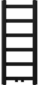 Mexen Bolt, vykurovacie teleso 700 x 300 mm, 141 W, spodné a stredové, čierna, W126-0700-300-00-70