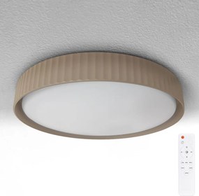 Brilagi - LED stmievateľné stropné svietidlo LUCIA LED/60W/230V pr. 59 cm hnedá+DO