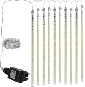 Vianočné osvetlenie - padajúci sneh, 480 LED, teple biele