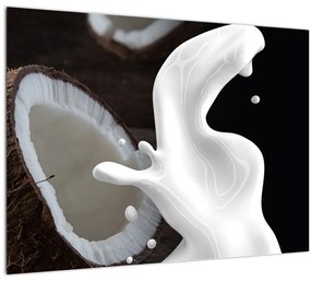 Obraz - kokosové mlieko (70x50 cm), 40 ďalších rozmerov