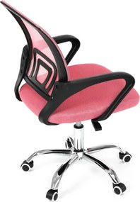 Detská otočná stolička ružová KA-L103 PINK