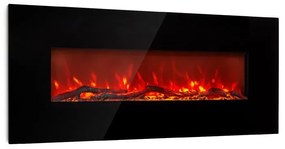 Lausanne Long, elektrický krb, 1600 W, 2 úrovne ohrevu, 128 cm