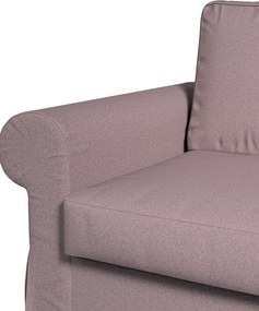Poťah na sedačku Backabro (pre 2 osoby, rozkladacia) farba produktu ružová látka zapletaná