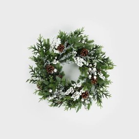 Veniec FARILA biely / zelený 710117