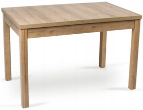 JAKS Rozkladací stôl Skubi 120-160 cm dub Riviera