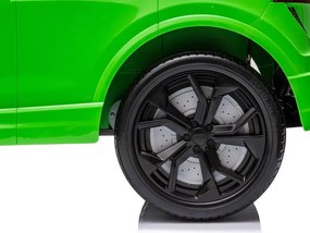 LEAN CARS Elektrické autíčko Audi RS Q8 LED MP3 diaľkové ovládanie zelené