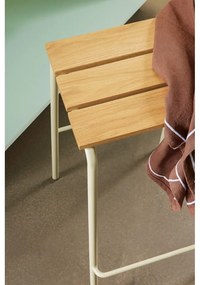 Béžové/v prírodnej farbe barové stoličky v súprave 2 ks (výška sedadla 76 cm) Stilt – Hübsch