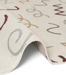 Hanse Home, Detský koberec Adventures 106422 Cream Multicolor, 200x290, viacfarebná, detská izba