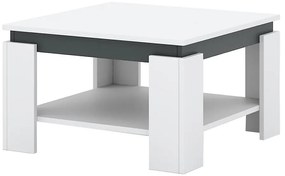 Konferenčný stolík OLAF biela/antracit