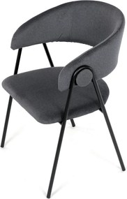 Jedálenská stolička DCL-X7130 GREY2 Farba: Sivá