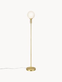 Stojacia lampa z opálového skla Minna