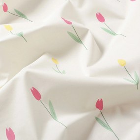 Goldea bavlnený záves - tulipány 280x150 cm