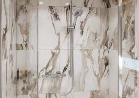 Hansgrohe AddStoris, košík do rohu, chrómová, HAN-41741000