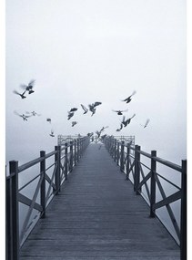 Plátno maľba Dawn Lake