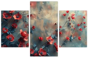 Obraz - Vlčie maky (90x60 cm)