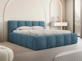 Čalúnená posteľ Ubipra Boucle, Rozmer postele: 140x200, Farby: Abriamo 14