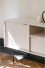 Sivobéžový TV stolík 180x79x50 cm Bau – noo.ma