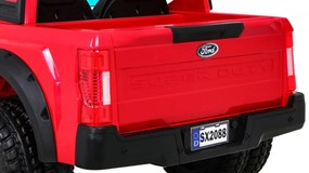 RAMIZ Elektrické autíčko - Ford Super Duty - červené -  4x45W - 12V 14Ah - 2023