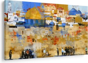 Obraz - Múr nárekov, Jeruzalem, Izrael (90x60 cm)