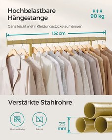 Vešiakový stojan na kolieskach HSR013A01