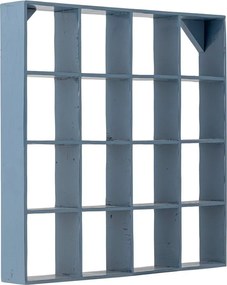 Modrá poschodová polica z recyklovaného dreva 70 cm Bekka – Bloomingville