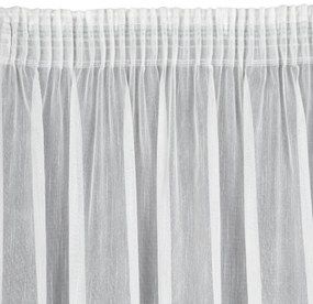 ZÁCLONA NA PÁSKE MONIC 140X270 CM BIELA
