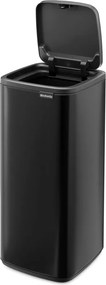Matne čierny dotykový oceľový odpadkový kôš 30 l Bo Touch – Brabantia