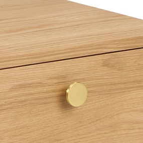 Nočný stolík v dekore duba v svetloprírodnej farbe Monfort – Actona