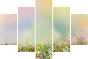 Obraz - Maľovaná lúka 2 (150x105 cm)