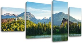 Obraz na plátne 4 dielny SLOVENSKO SK026E40