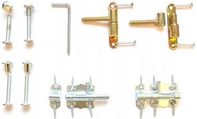 Iso Trade Ochranná bariéra 72-122 cm - 8257