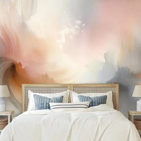 Fototapeta pastelové abstraktné akvarelové ťahy