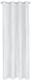 ZÁCLONA NA KRÚŽKOCH IZA 140X250 CM BIELA