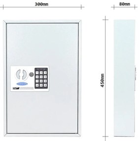 Rottner Skrinka na kľúče s elektrickým zámkom S-64 EL, na 64 kľúčov