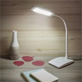 Stmievateľná LED stolová lampa EDDY LED/6W/230V 3000/4500/6800K biela