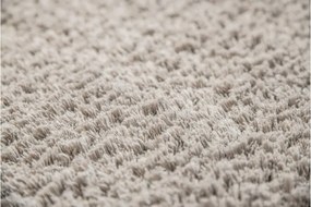 Koberec Micro fiber soft shaggy strieborný