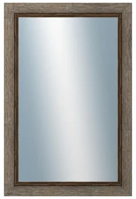 DANTIK - Zrkadlo v rámu, rozmer s rámom 40x60 cm z lišty CARRARA žltá (2895)