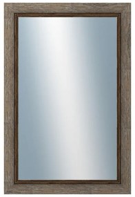 DANTIK - Zrkadlo v rámu, rozmer s rámom 40x60 cm z lišty CARRARA žltá (2895)