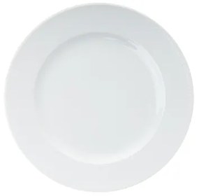 Jedálenská sada 18 ks biela/porcelán