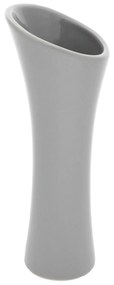Keramická váza Sonja, 7 x 20 x 7 cm, sivá