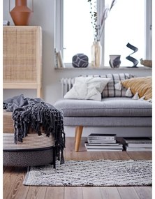 Čierna terakotová váza Bloomingville Niza, výška 16,5 cm