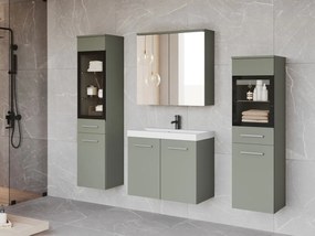 Kúpeľňový nábytok Apogon II, Farby: hmlistá zelená, Sifón: bez sifónu, Osvetlenie: bez osvetlenia, Umývadlová batéria: nie